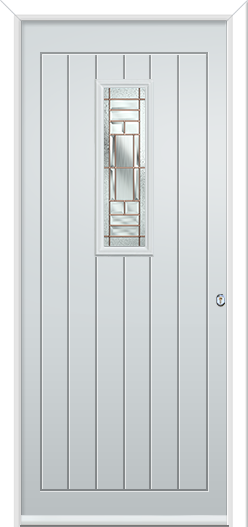 Newstead 1 Composite Door New Orleans Rose Gold