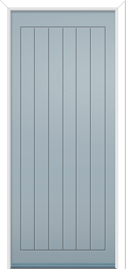 Newstead Solid Composite Door Duck Egg