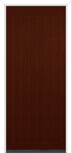 Newstead Solid Composite Door Rosewood