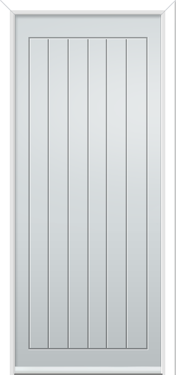 Newstead Solid Composite Door White