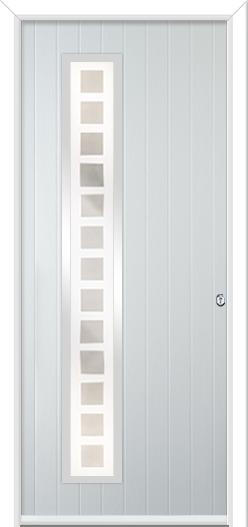 Urban Halam Hinge Composite Door Etched Squares