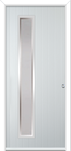 Urban Halam Hinge Composite Door Glacier
