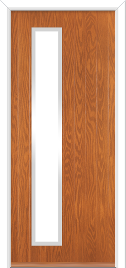 Urban Halam Hinge Composite Door Golden Oak