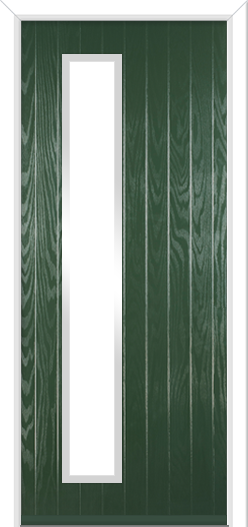 Urban Halam Hinge Composite Door Green