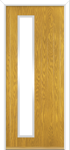 Urban Halam Hinge Composite Door Irish Oak