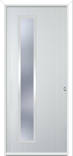 Urban Halam Hinge Composite Door Oak