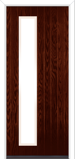 Urban Halam Hinge Composite Door Rosewood
