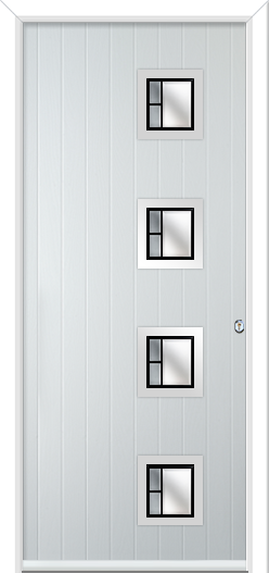 Urban Wellow 4 handle Composite Door Aurora