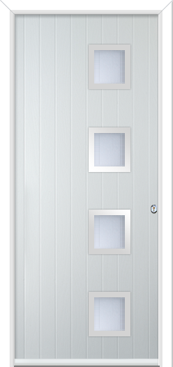 Urban Wellow 4 handle Composite Door Pelerine