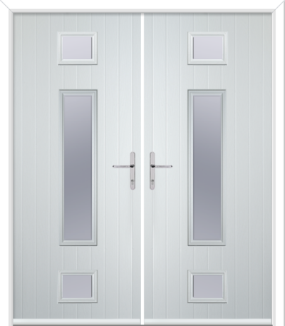 Wellow 3 Long Composite French Doors