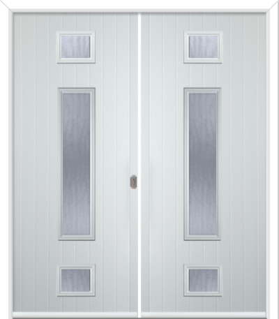Wellow 3 Long Composite French Doors Cotswold