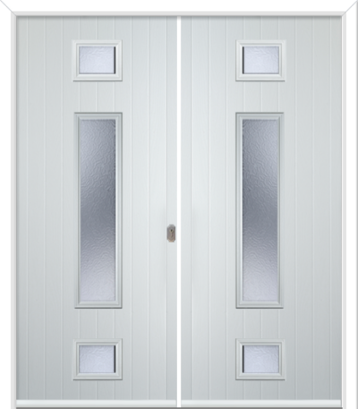 Wellow 3 Long Composite French Doors Florielle
