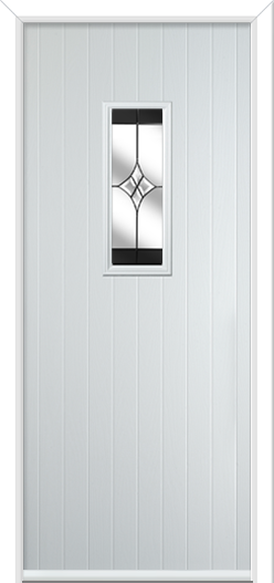 Normanton Composite Door Crystal Harmony Black