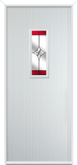 Normanton Composite Door Crystal Harmony Red