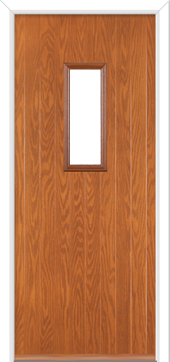 Normanton Composite Door Golden Oak